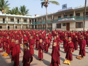 School assembly – Sera Mey school