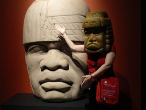 Olmec head