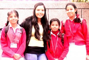 Shrishti and students