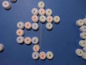 bottle cap scrabble